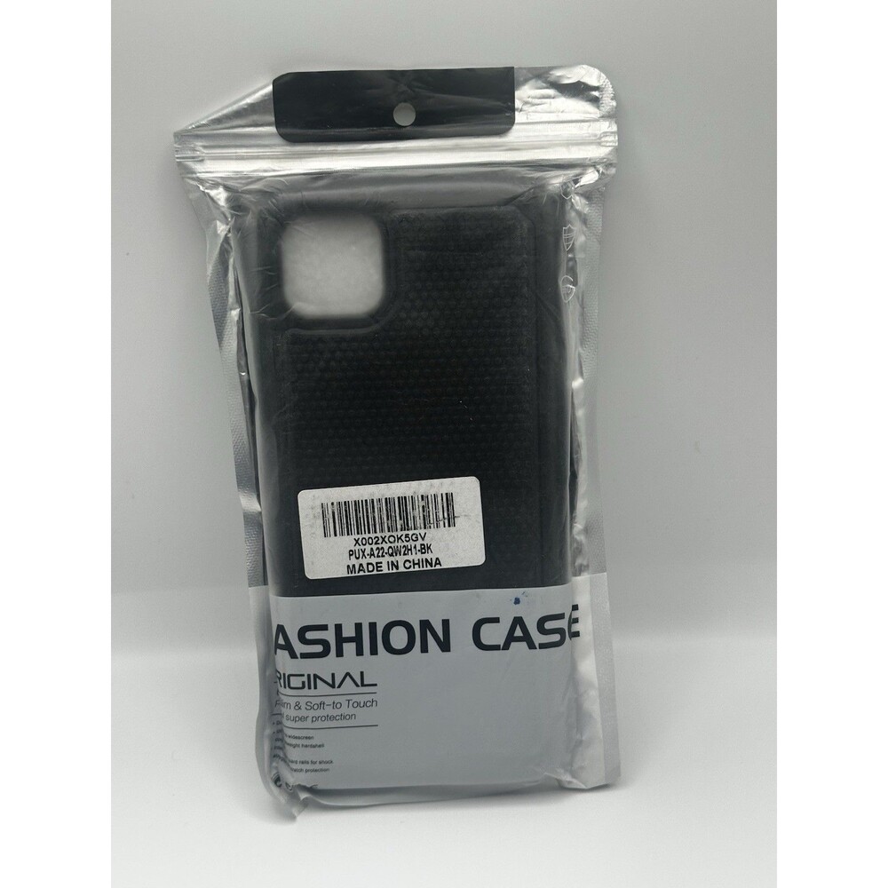 Black Textured Slim Case for iPhone 11 Shockproof Soft Protective Cover